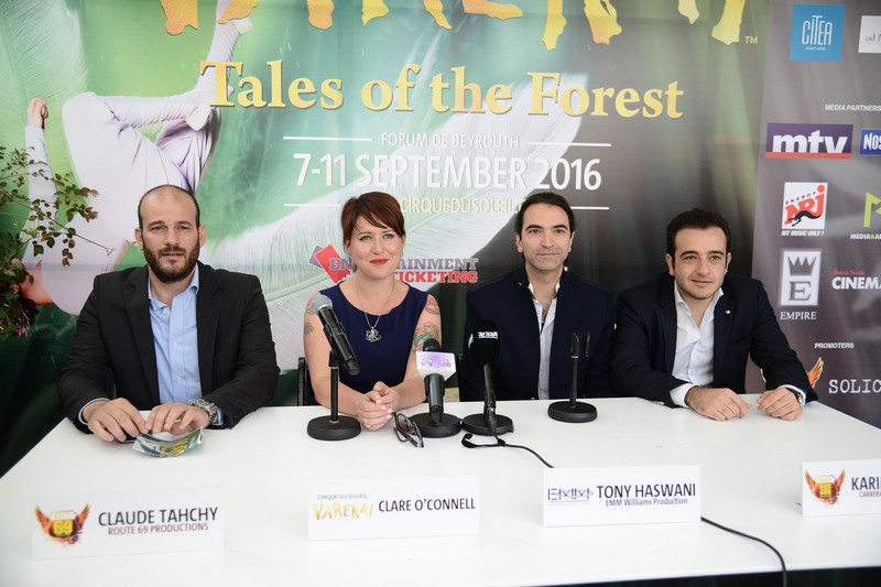 Cirque Du Soleil Press Conference